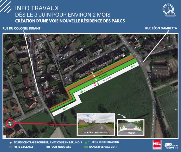 travaux rue Léon Gambetta